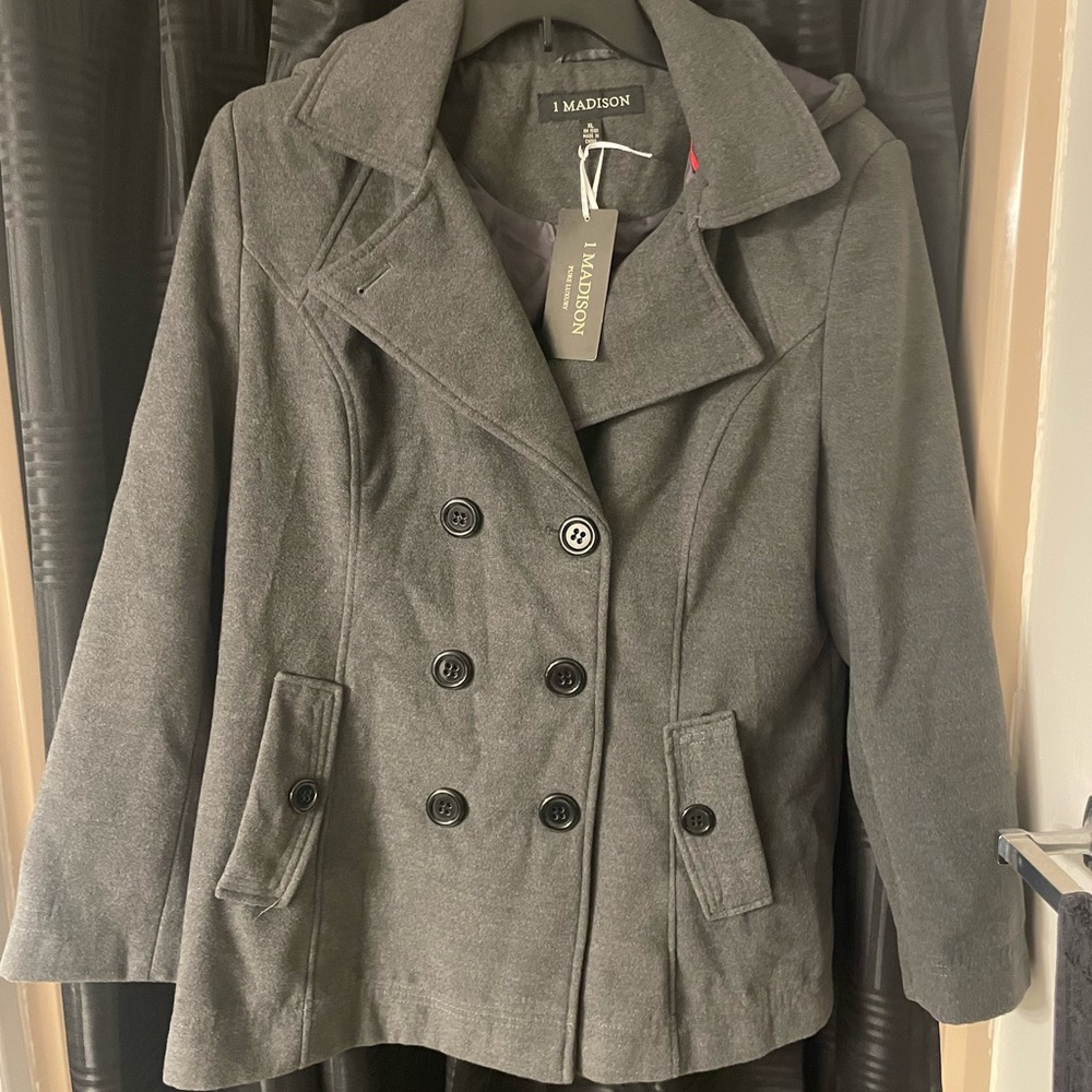 Madison Gray Women's Peacoat